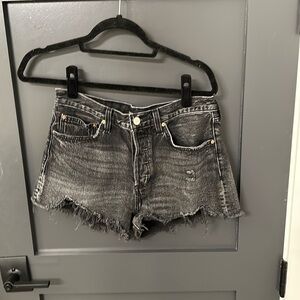 Grayish black denim forum the ex boyfriend short